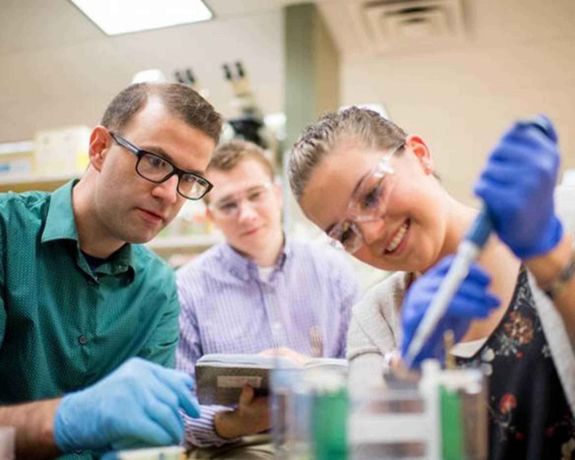 Students in Lab